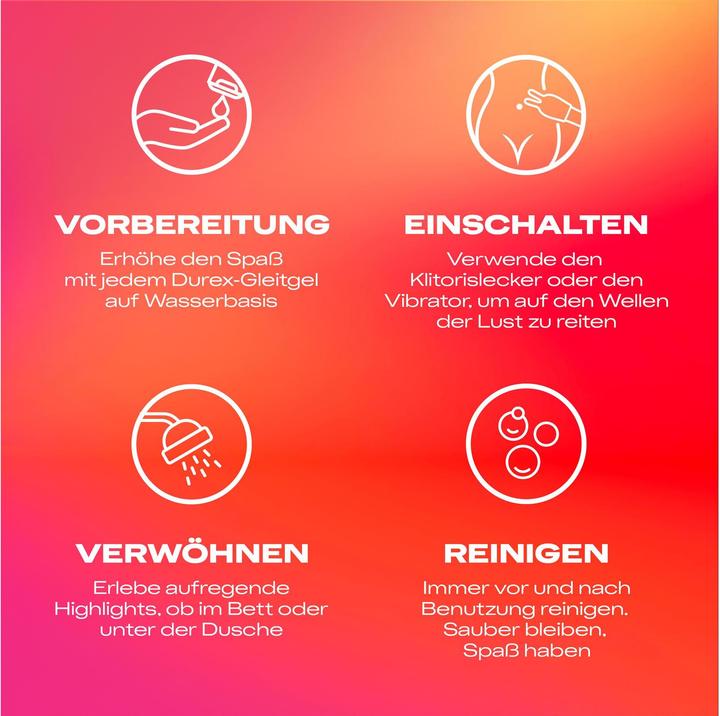 Actual product image Durex Bunny 2in1