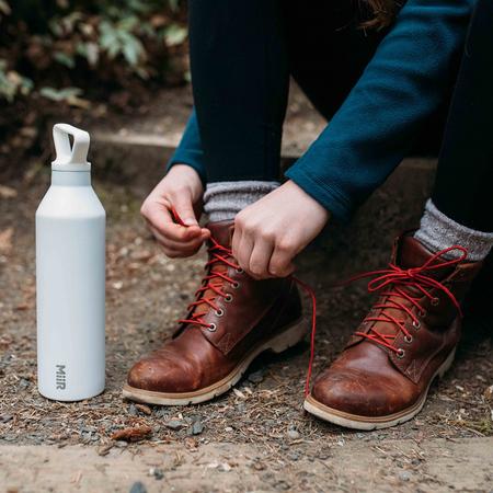 Actual product image Miir - Narrow Mouth Bottle White - 680 ml thermal bottle (0.68 l)