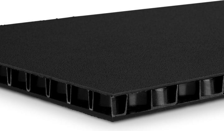 Produktbild Adam Hall 0594 BB - SolidLite® PP-Platte schwarz / schwarz 9,4 mm, 2500 x 1250 mm