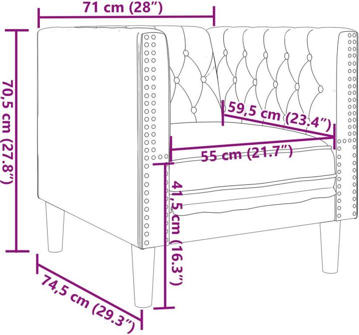 Actual product image vidaXL Nevada