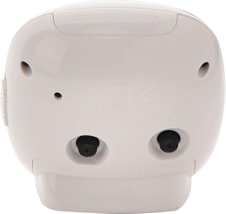 Produktbild Hometime Wecker Kuppellinse Sweep Snooze Light Elfenbein