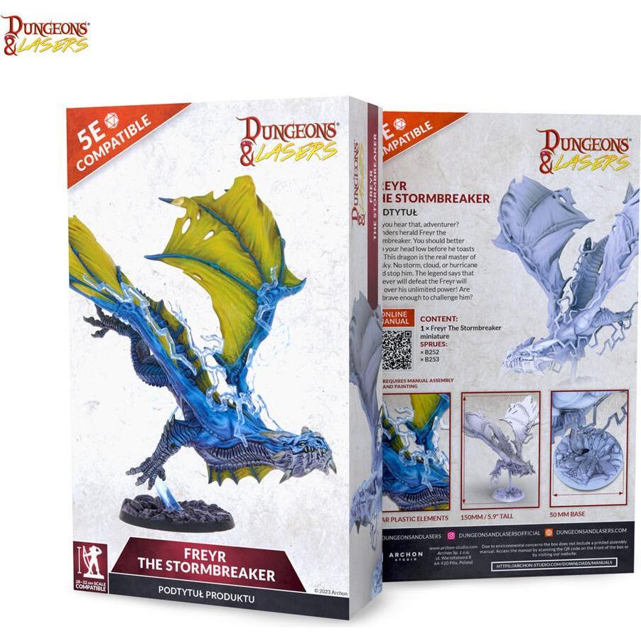 Archon Studio Multicolore Dungeons & Lasers - Freyr Lo Stormbreaker (Inglese)