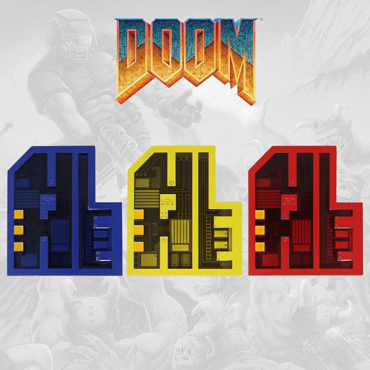 Image du produit Fanattik Doom réplique Pixel-Key-Set 30th Anniversary Limited Edition