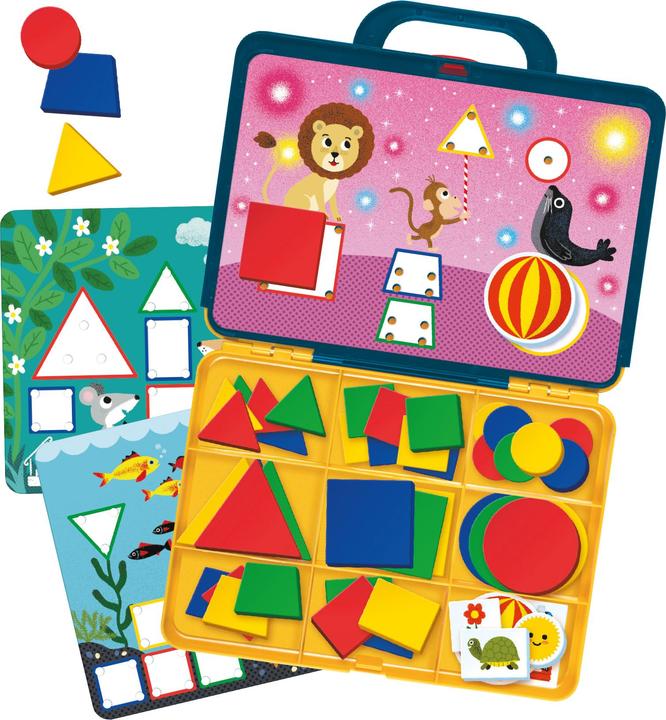 Image du produit Jumbo - I Learn - Colors & Shapes (DK & SE) (19905) (Danois, Suédois)