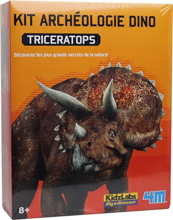 Actual product image 4M Dinosaur excavation - Triceratops