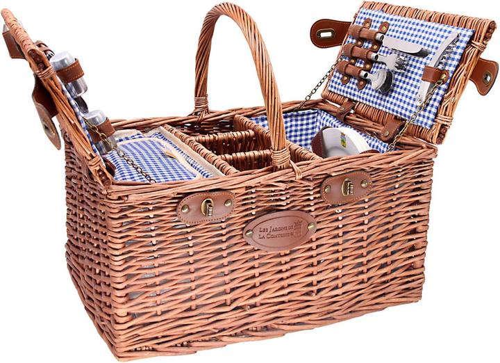 Actual product image Les Jardins de la Comtesse Picknickkorb Saint Germain für 4 Personen