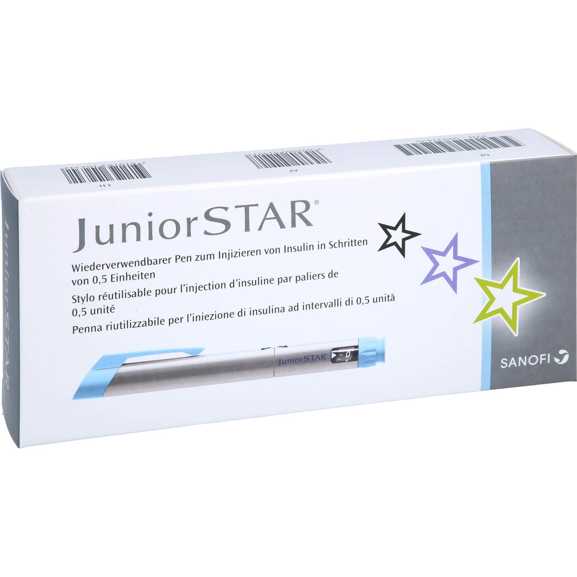 Sanofi-Aventis Deutschland GmbH, Praxisbedarf, JuniorStar silber Injektionsgerät, 1 St