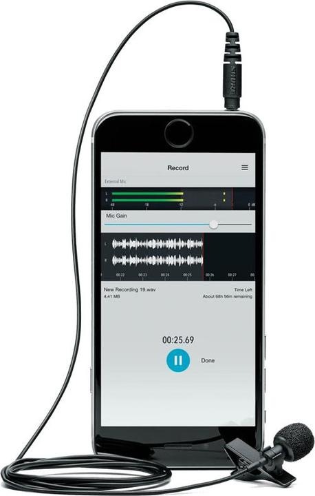 Actual product image Shure Mvl