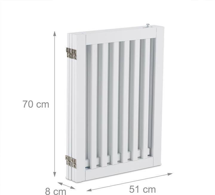 Produktbild Relaxdays Absperrgitter (207 cm)