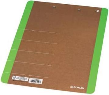 Image du produit Donau Planchette à pince Life 330288111 DIN A4 vert fluo Carton