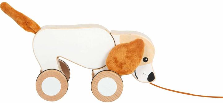 Image du produit small foot Chien à tirer avec oreilles crépitantes