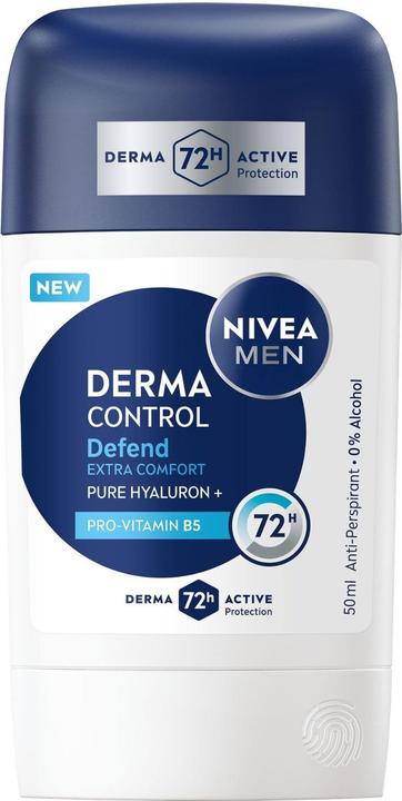 Produktbild NIVEA Men Solid Deodorant Derma Control Defend 50 Ml (50 ml)