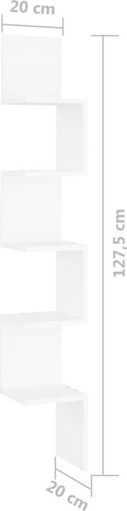 Produktbild VidaXL Luan (20 x 20 x 127.5 cm)