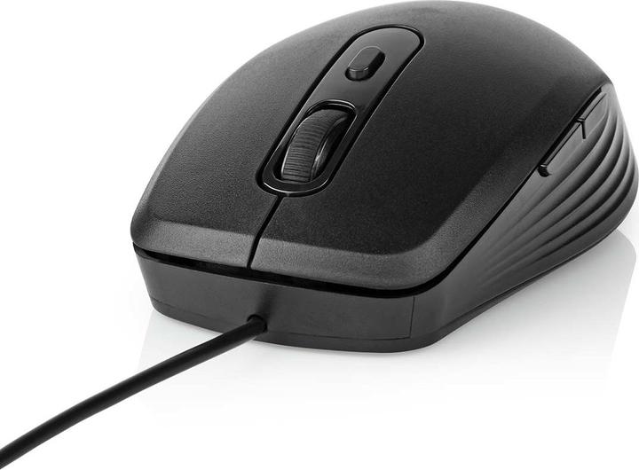 Actual product image Nedis Mouse | Wired | 1200 / 1800 / 2400 / 3600 dpi | Adjustable DPI | Number of buttons: 6 | Rech (Cable)