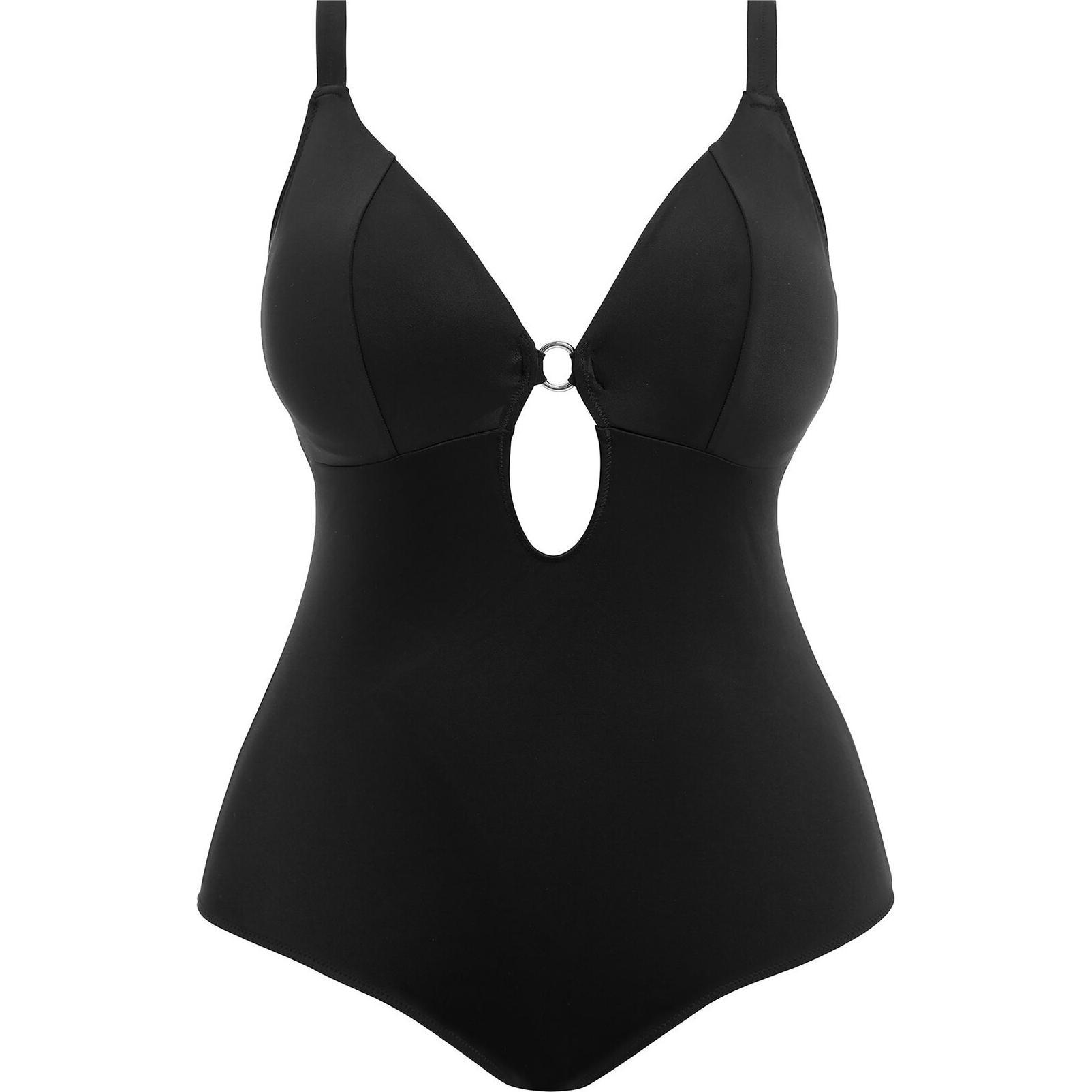 Elomi, Damen, Badeanzug, badeanzug, damen plain, Schwarz, (110)