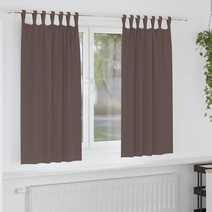 Actual product image vidaXL Verdunkelungsvorhänge (140 x 175 cm)
