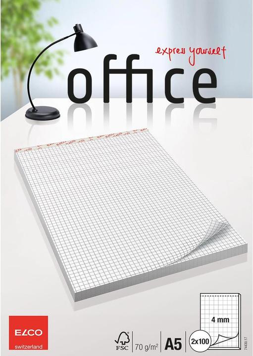 Produktbild Elco Office (A5, Kariert, Harter Einband)