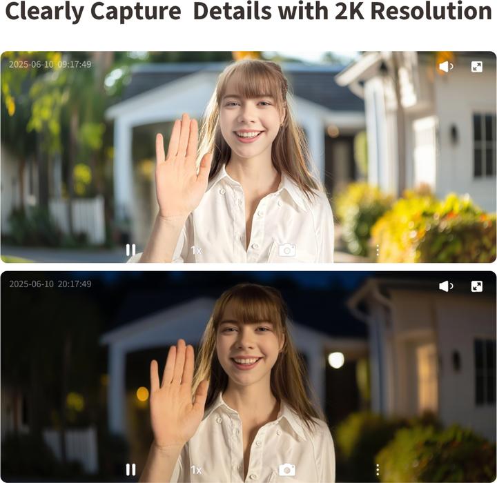 Actual product image Aqara Smart Video Doorbell G410 (Wi-Fi)