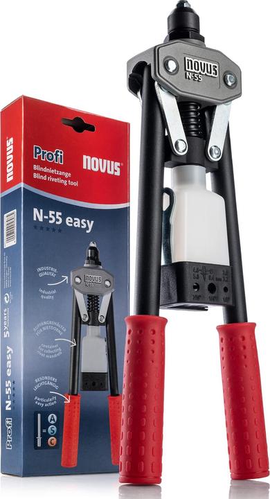 Actual product image Novus Blind Riveter N-55 easy ASC (323 mm)