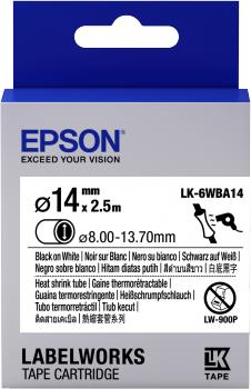 Actual product image Epson LABEL CASSETTE LK-6WBA14 (1x)