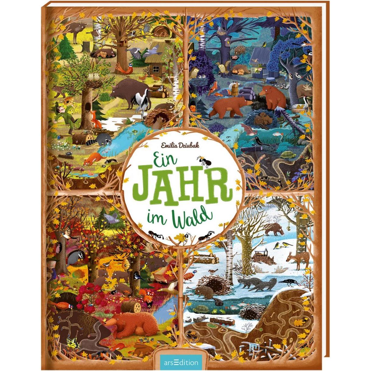 Ein Jahr im Wald, Kinderbücher von Emilia Dziubak