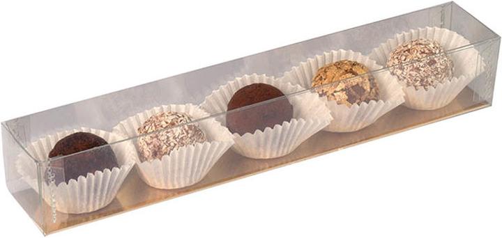 Immagine prodotto miniSchoggi Confezione di praline e macaron trasparente (1 x)