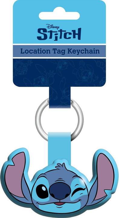 Actual product image Lilo & Stitch Location Tag Keychain