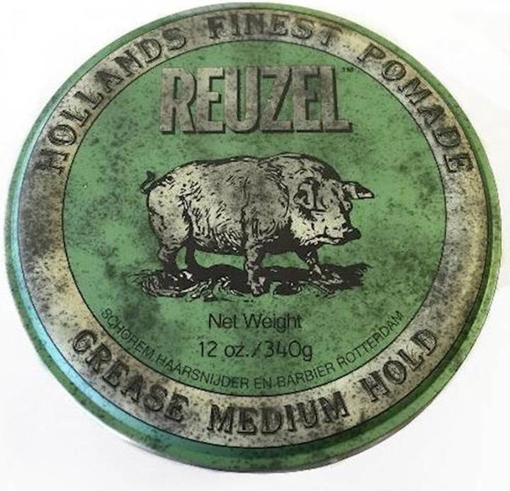 Produktbild Reuzel Green Grease Oil Based Pomade Medium Hold Medium Shine (Haarpomade)