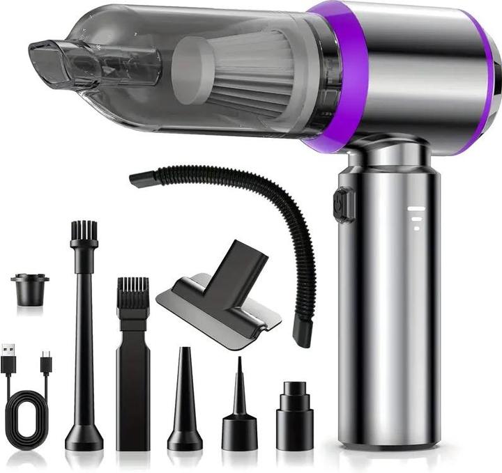 Actual product image Cbx Multifunktionaler und kompakter Handstaubsauger 9-teilig