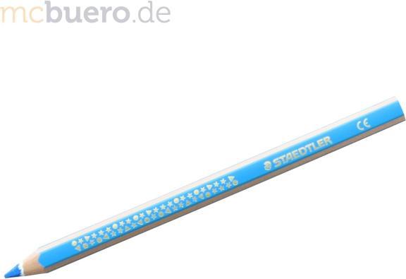 Actual product image Staedtler Noris super jumbo 1287 Super jumbo coloured pencil, single product, light blue (1x)