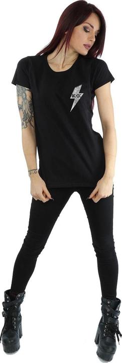 Produktbild AC/DC Small Lightning Bolt TShirt aus Baumwolle (S)