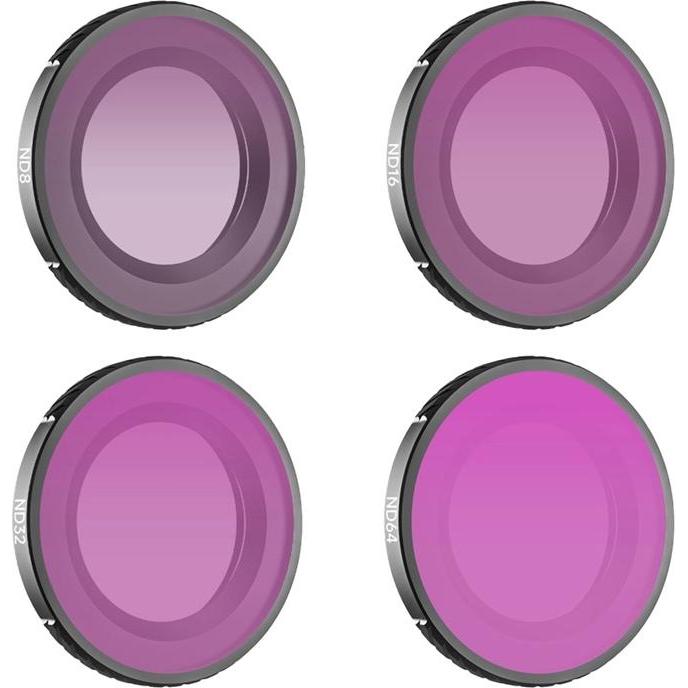 Sunnylife Set of 4 ND8 + ND16 + ND32 + ND64 filters for Osmo Nano, Filtro fotografico
