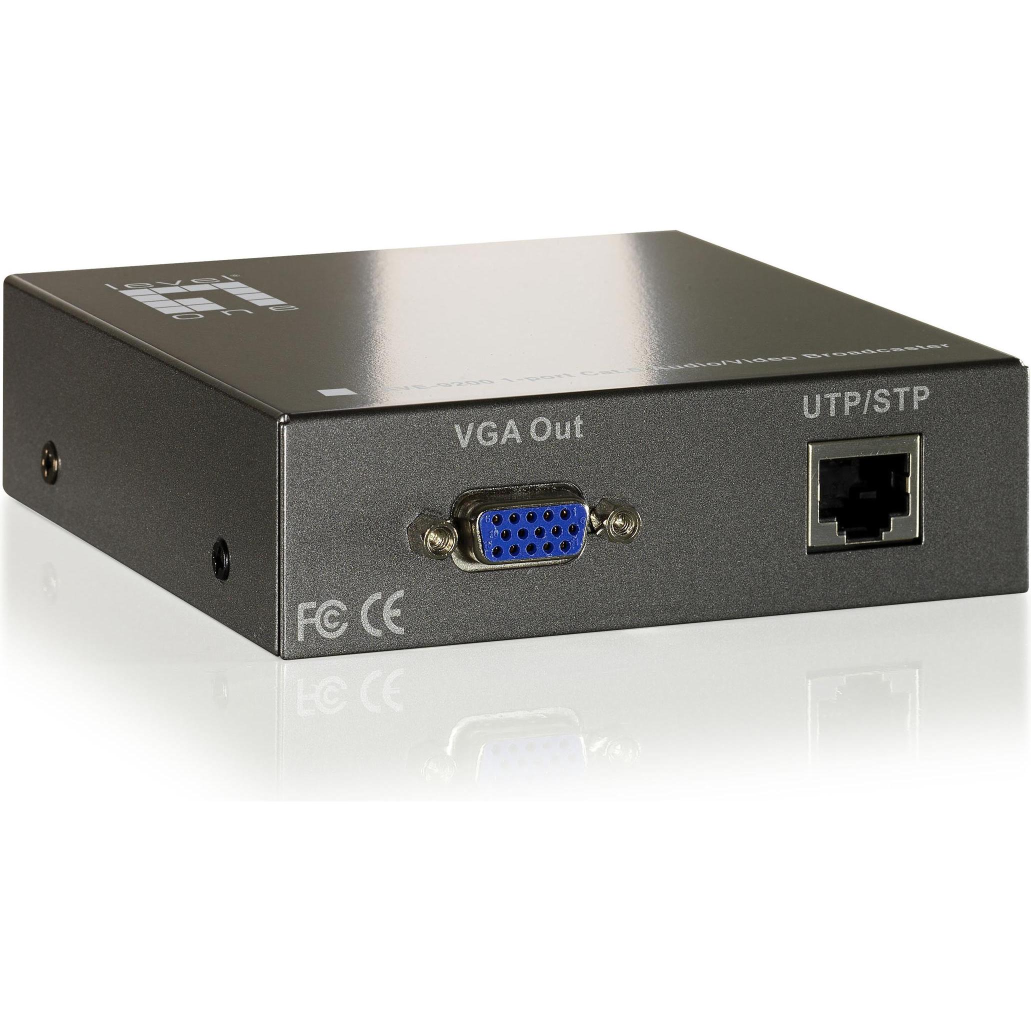 Thumbnail - LevelOne Ave-9200, KVM Switch, Schwarz
