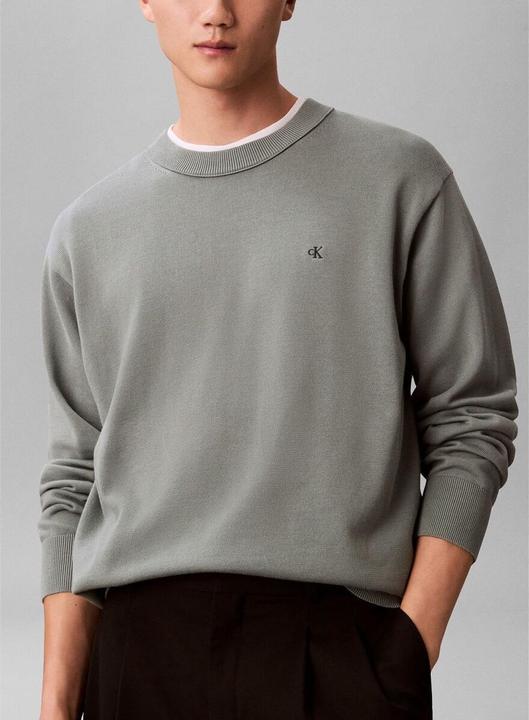 Produktbild Calvin Klein Baumwoll-Crewneck-Pullover (L)