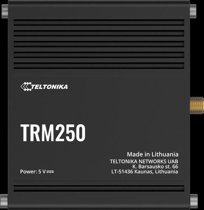 Actual product image Teltonika LTE industrial modem TRM250, NB-Cat.M1-LTE, USB