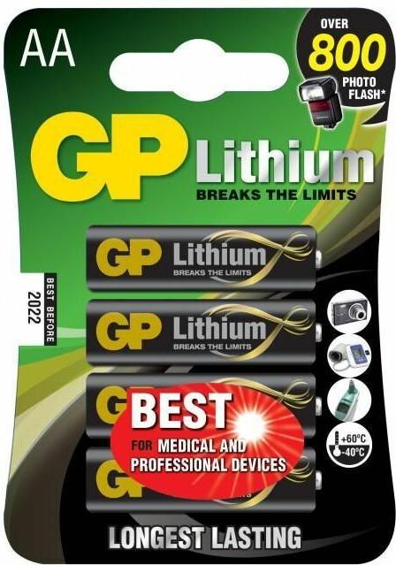 GP Batteries GP LithiumBatterien Excellent (4 pcs., AA)