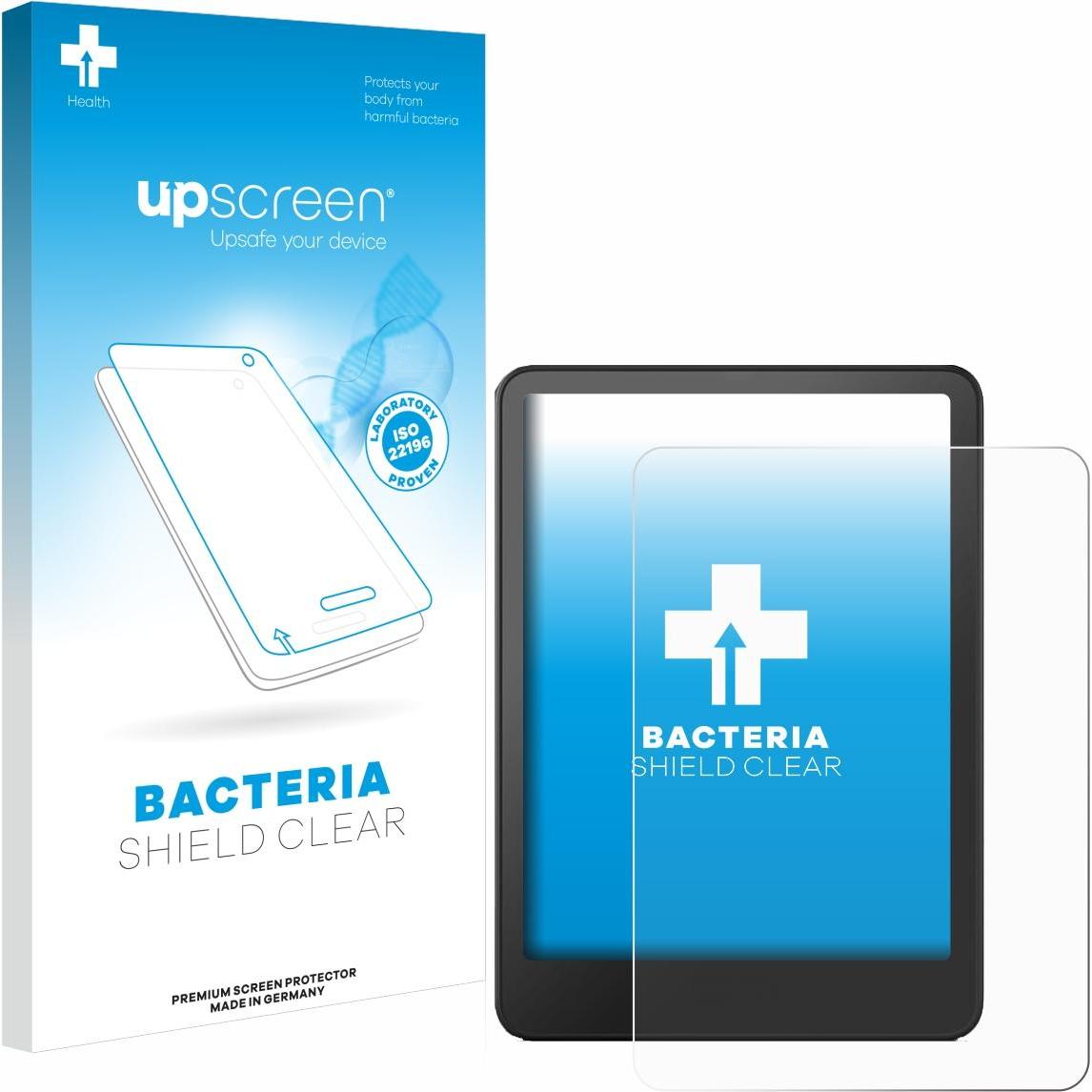 upscreen Schutzfolie Displayschutz Displayschutzfolie Folie Klar antibakteriell, eReader Zubehör, Transparent
