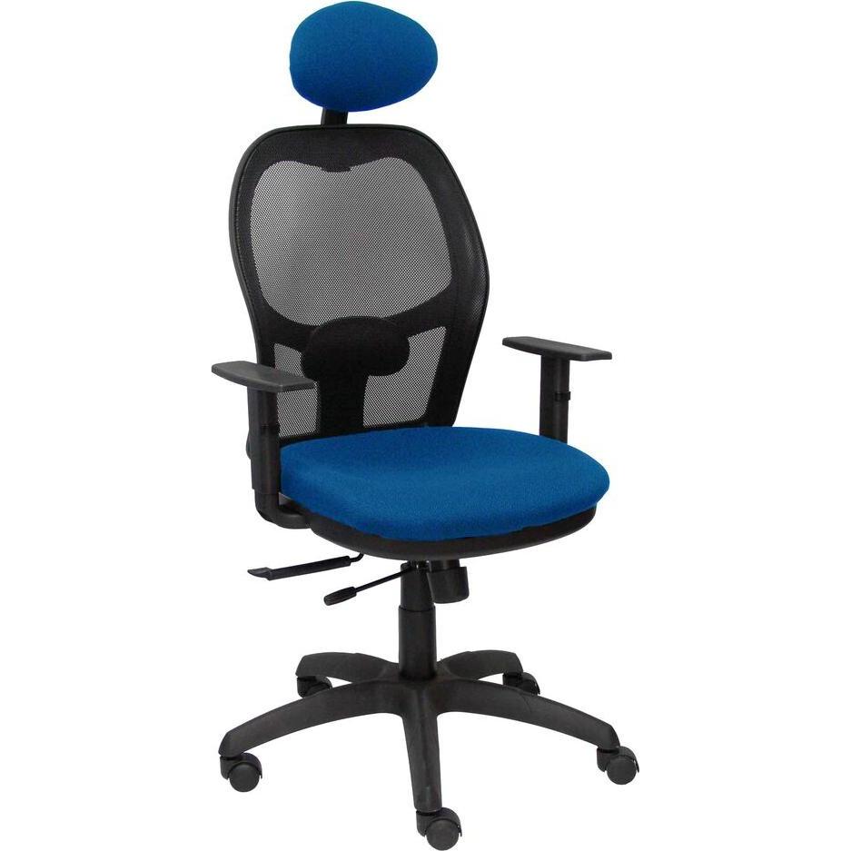 Piqueras y Crespo, Bürostuhl, Bürostuhl Jorquera P&C B10CRNC Blau Schwarz