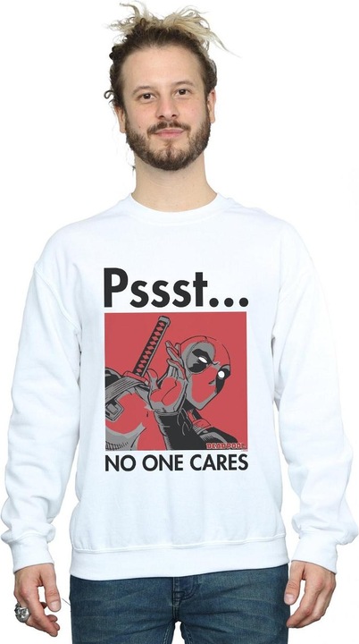 Produktbild Deadpool No One Cares Sweatshirt (XXL)