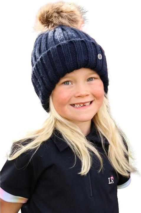 Actual product image Hy Equestrian Sheila Bobble Hat (One size)
