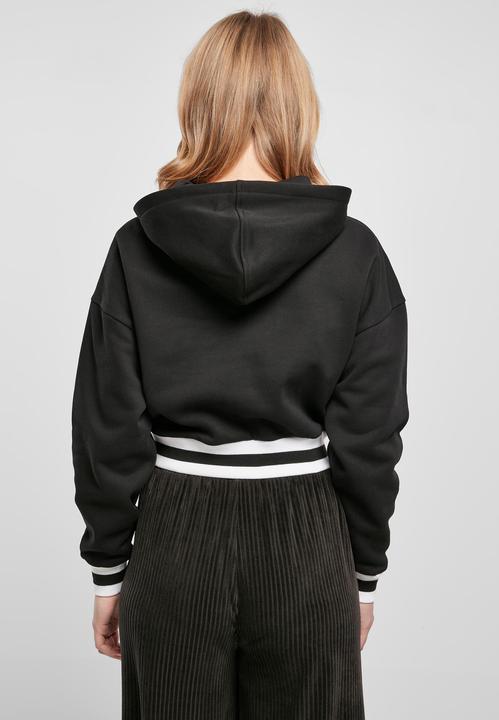 Image du produit Urban Classics Sweat à capuche court collège pour femme (L)