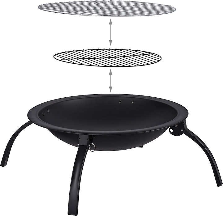 Produktbild Relaxdays Feuerschale (60 cm)