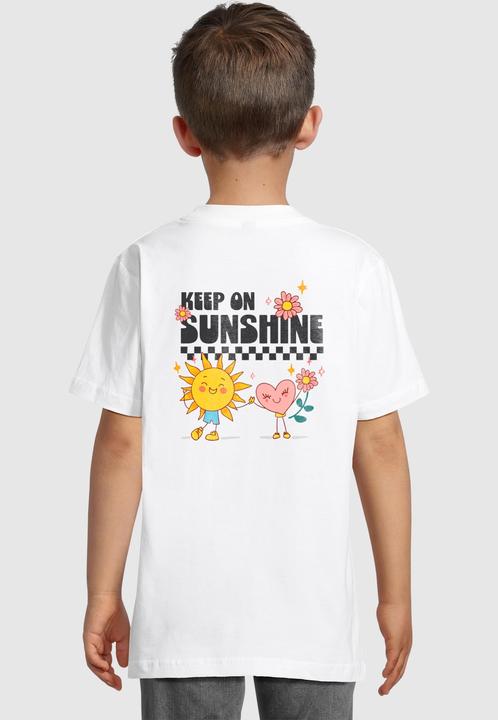 Produktbild Merchcode Kids Keep On Sunshine - Basic Tee - 185141 (122, 128)