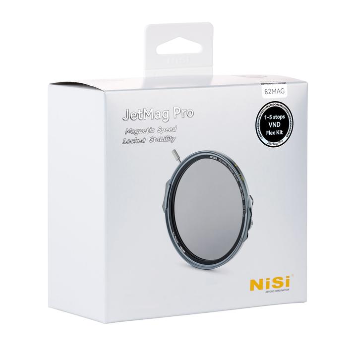 Productafbeelding Nisi JetMag Pro VND Flex Kit 82MAG (82 mm, ND / grijsfilter, Polarisatiefilter)
