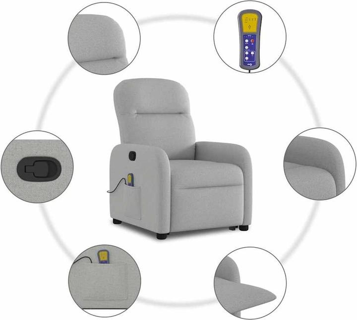 Image du produit vidaXL Massagesessel mit Aufstehhilfe