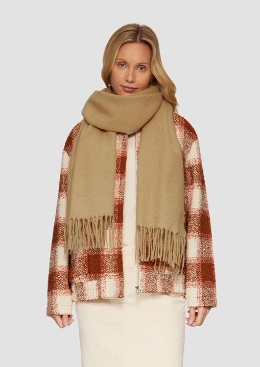 Immagine prodotto s.Oliver Tuch Strukturierter Schal mit Fransen