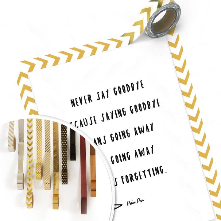 Image du produit Trenddeko Never say Goodbye (24 x 30 cm)