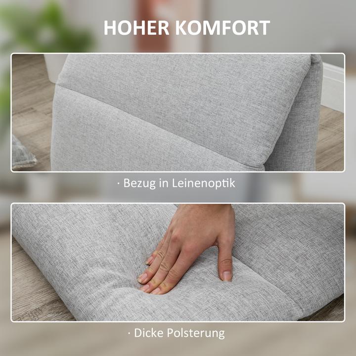 Produktbild Homcom Bodensofa mit Liegefunktion