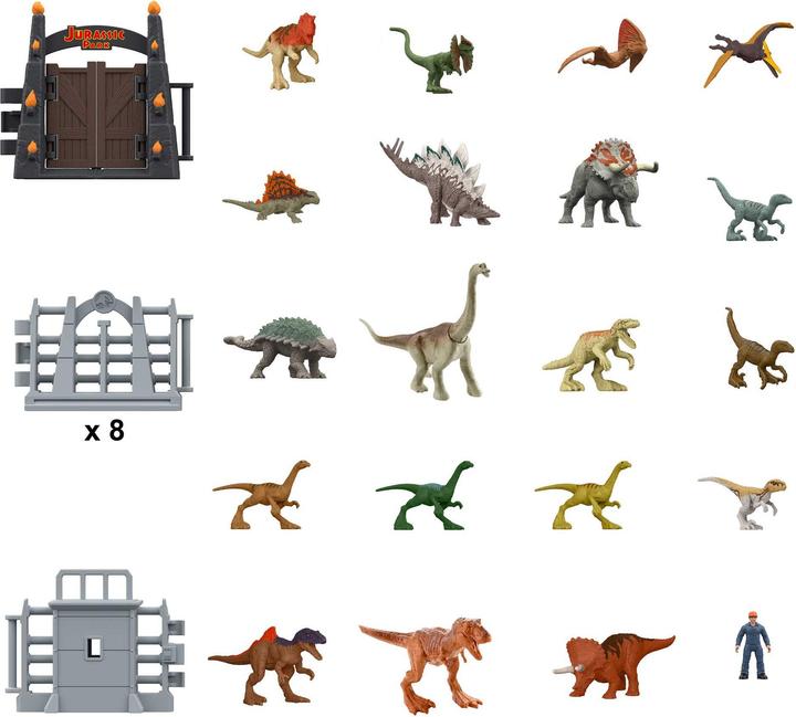 Actual product image Jurassic World Advent calendar