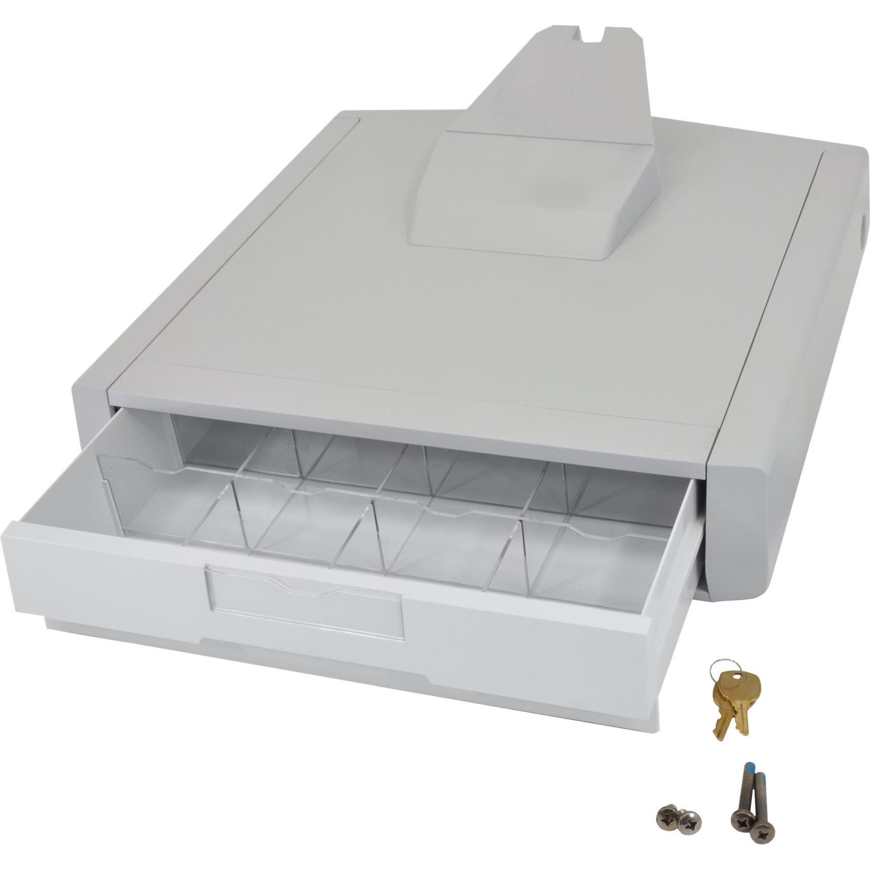 Ergotron Styleview Primary Storage, Notebookwagen, Grau, Weiss